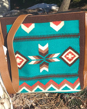 Load image into Gallery viewer, DK Shoulder Bag Cowtown Kelly Green and Rust

