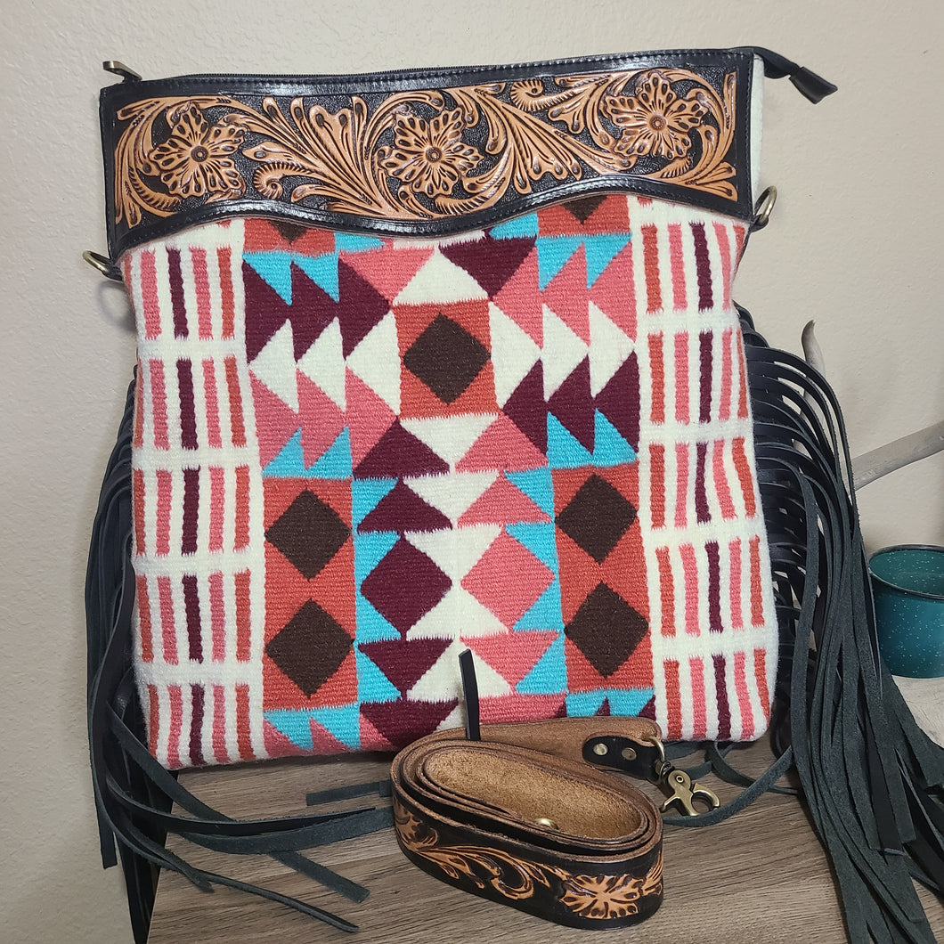 The Revelry Tote Coral